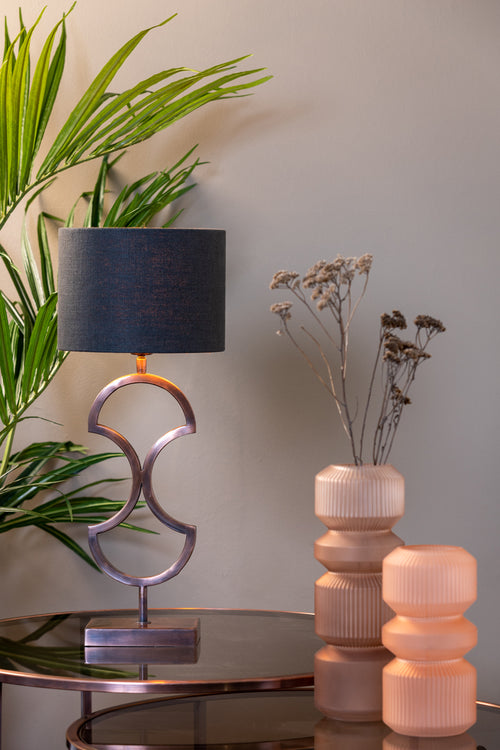 Light & Living lampenkap LIVIGNO - Ø25x18cm - grijs - vtwonen shop