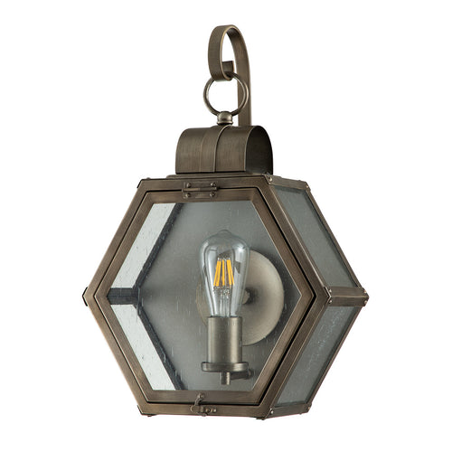 Elstead Quoizel Heath Outdoor Wandlantaarn Gebronsd Brons, IP44