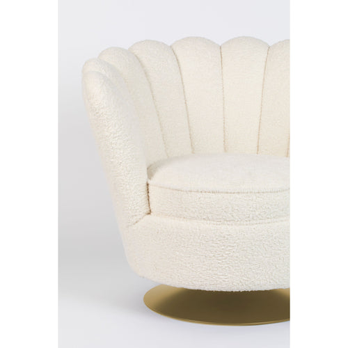 Bold Monkey Mother Of All Shells fauteuil teddy naturel - vtwonen shop