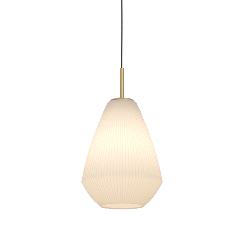 EGLO hanglamp Caprarola - e27 - ø 20 cm - zand/koper - satijn glas - vtwonen shop