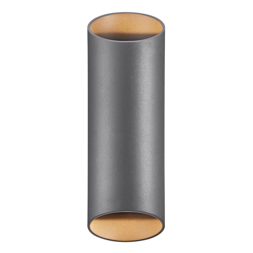 Nordlux Nico Wandlamp Buiten - Ø7,7cm - 2-lichts GU10 - IP54 - Antraciet