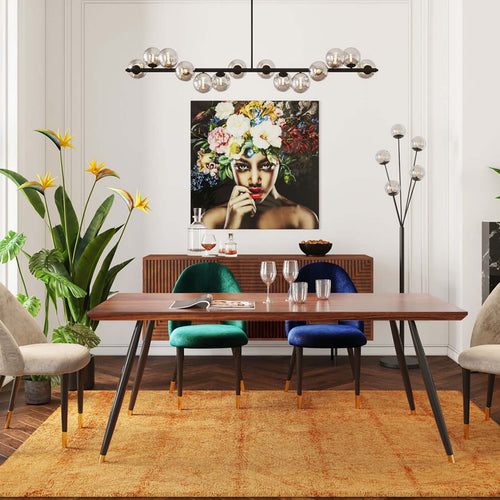 Kare Design Stoel Iris fluweel groen - vtwonen shop