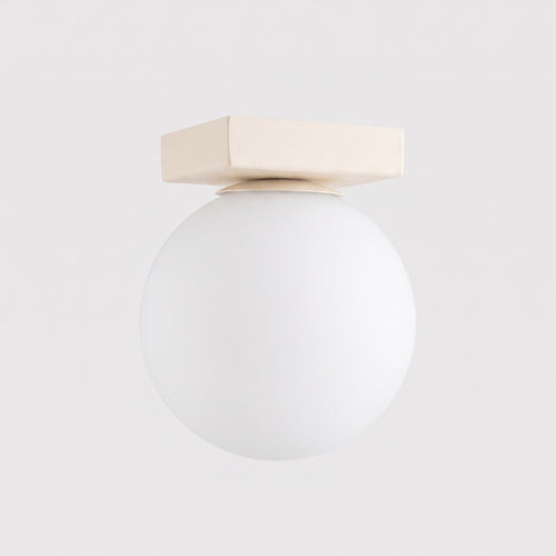 Sollux Lighting Plafondlamp YOLI 1 beige - 12x12x14,5cm