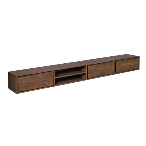 Starfurn Tv-meubel Ambiance - Zwevend - Bruin Hout - 240x35x30cm