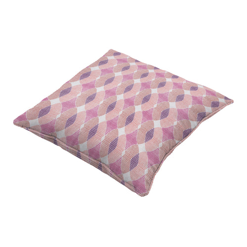 Madison sierkussen Rae - paars - 50x50x10cm - set van 4