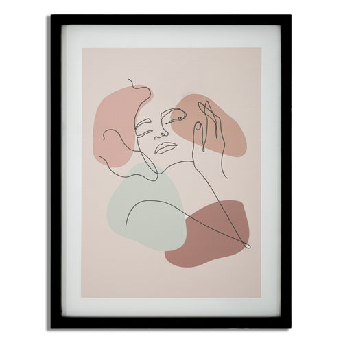 Mauro Ferretti print - 35x2x47 cm - multicolor/zwart