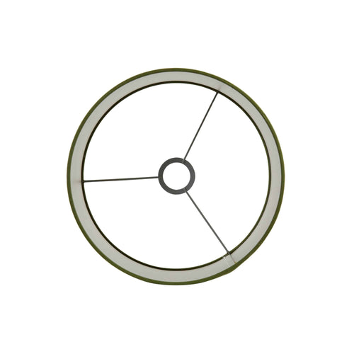 Light & Living lampenkap Tweed - groen - 40x40x30cm