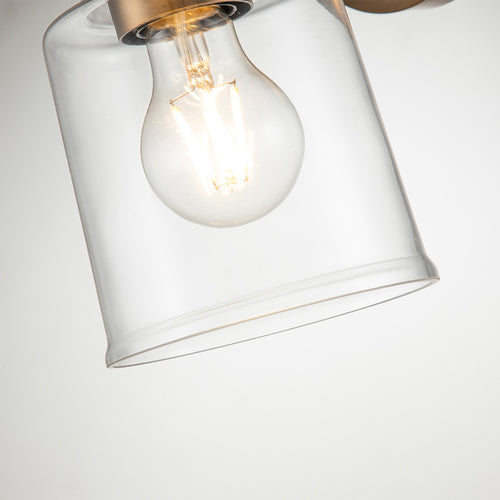 Elstead Kichler Aivian Dome Wandlamp Verweerd Messing