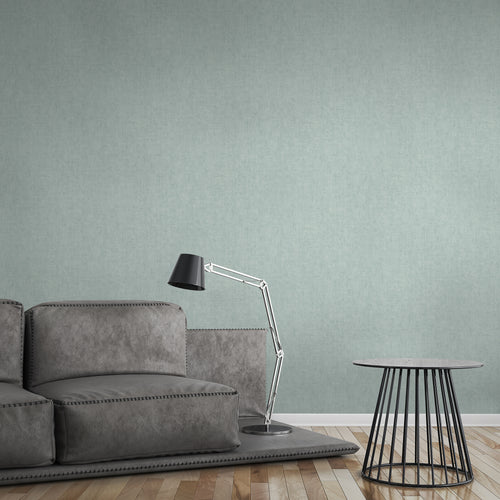 A.S. Création behang geschilderd effect blauw grijs - 53 cm x 10.05 m - AS-373345