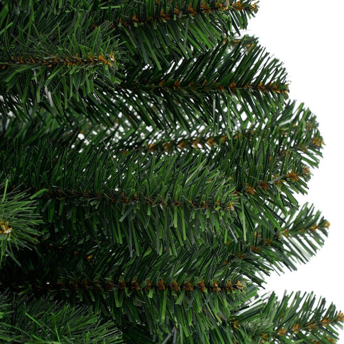 Black Box Trees Charlton Kerstboom Slank Pilaarmodel - Kerstversiering met Natuurlijke Look - Kunstboom met Scharnierconstructie voor Snel Opzetten -
