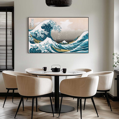 Reinders art frame Hokusai - De Grote Golf - 70x118cm