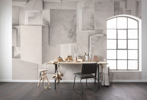 Sanders & Sanders fotobehang Cleopatra lichtgrijs - 400 x 250 cm - 611896 - vtwonen shop