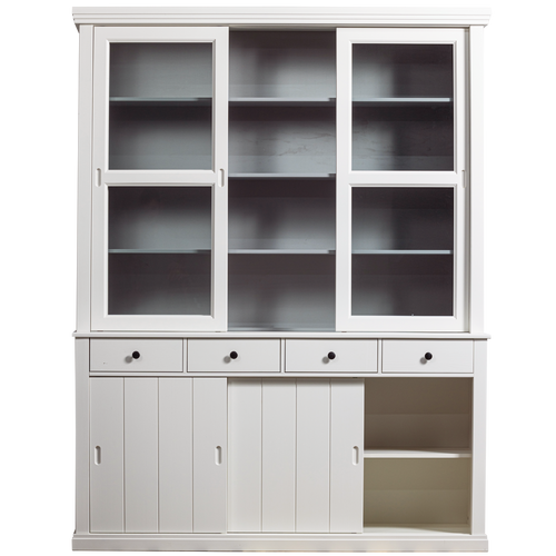 WOOOD winkelkast Lagos - Grenen - Wit - 214x166x48 - vtwonen shop