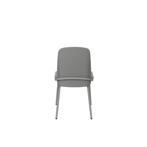 Zuiver Clip Eetkamerstoelen  Grijs - Set van 2