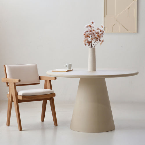 Giga Meubel Eettafel Fenna - Rond - MDF - 120cm