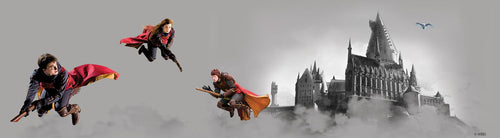 Sanders & Sanders zelfklevende behangrand Harry Potter Zweinstein meerkleurig 500 x 13.8 cm 601325