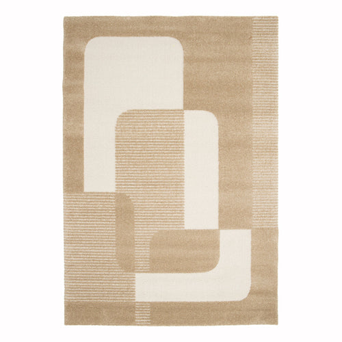 AFK Living vloerkleed Vauban - reliëfeffect - beige - 160x230 cm