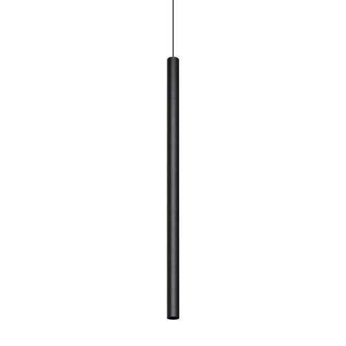 Ideal Lux LOOK 100 cm superslanke hanglamp voor aan het plafond, zwart, 1x GU10 fitting