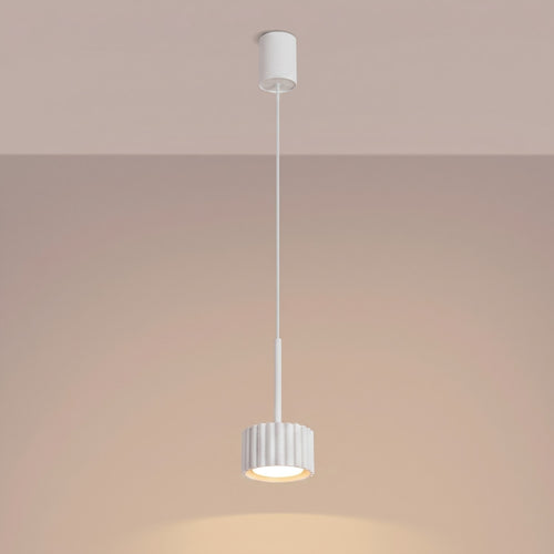Sollux Lighting Hanglamp AURA 1 wit Gx53 - 10x10x125cm
