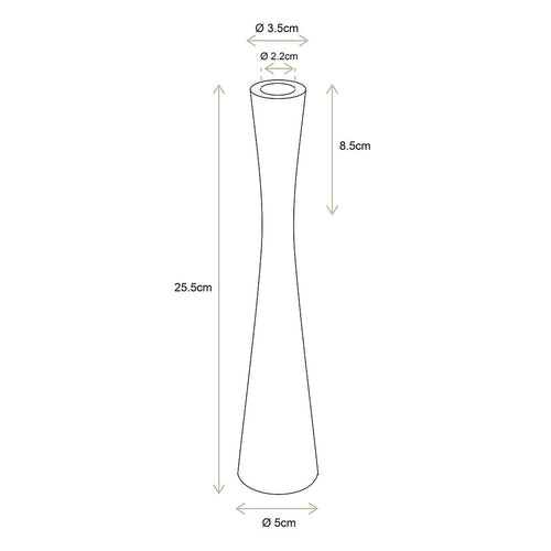 vtwonen Kandelaar van Metaal - Woondecoratie - Goud - 25,5cm - vtwonen shop