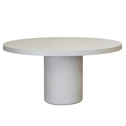 Giga Meubel Tuintafel Eden - Rond 150cm - Beige Eco Composiet - Betonlook - vtwonen shop
