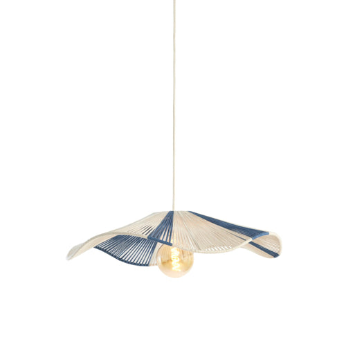 Light & Living hanglamp Rafa - blauw - Ø70cm - vtwonen shop