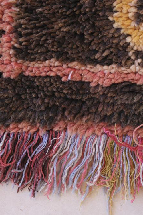 AFK Living vloerkleed Berber - handgemaakt - Wol - 207 x 112 cm - vtwonen shop