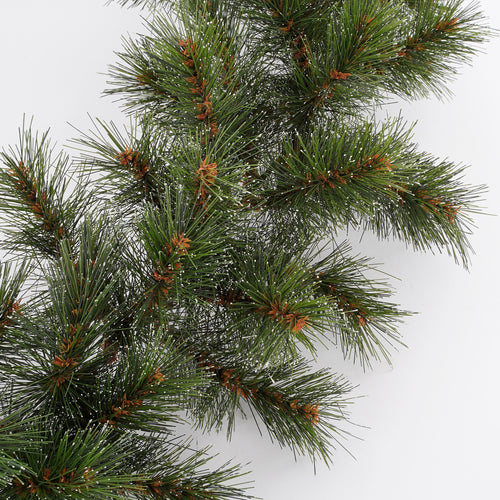 Black Box Trees Glendon Guirlande met Verlichting - Kerstguirlande L270 cm - Kerst Decoratie met Lampjes - Groen