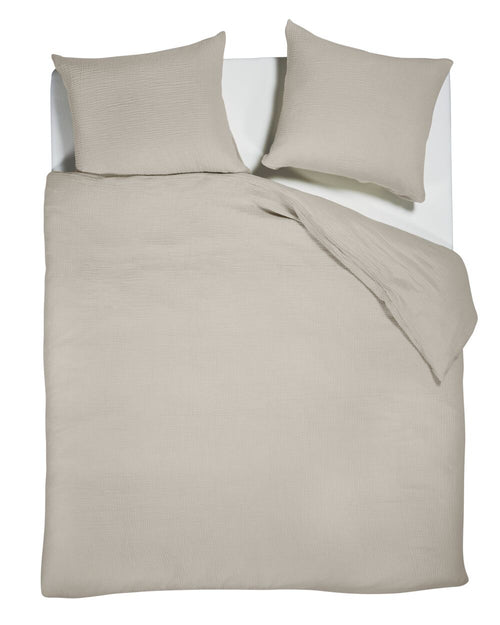 vtwonen Dekbedovertrek Gentle Embrace - 200 x 200/220 cm - Zand