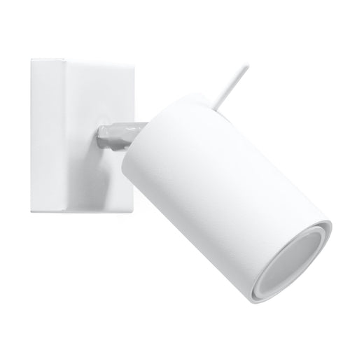 Sollux Lighting Wandlamp RING wit - 8x16x8cm