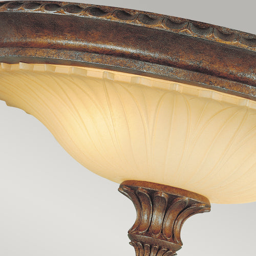 Elstead Stirling Castle - 2 Lichts Inbouw Plafondlamp Brits Brons, E27