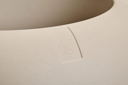 elho amber roll high 43 balanced beige | Bloempot |Premium statementdesign