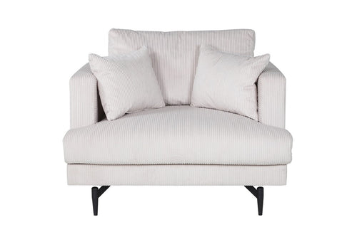 BRAM Fauteuil Matis - Beige Ribstof - vtwonen shop