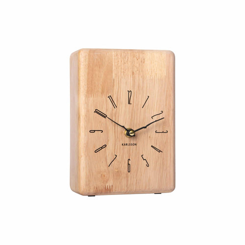 Karlsson wandklok Rama Cuckoo - bruin - 6x14x20cm