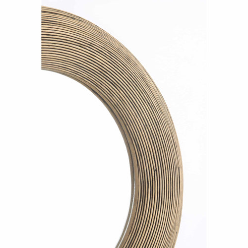 Light & Living spiegel Piedre - bruin - Ø71cm