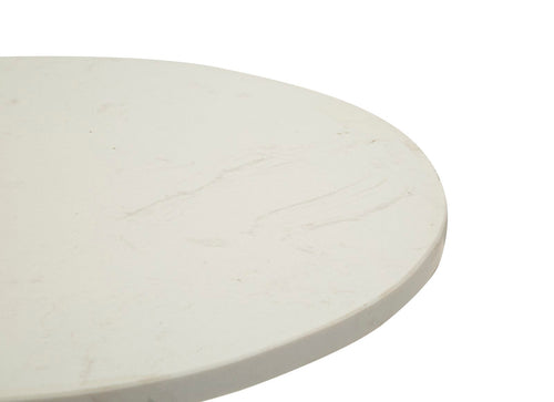 Mauro Ferretti bijzettafel - Ø 37,5x58 cm - zilver