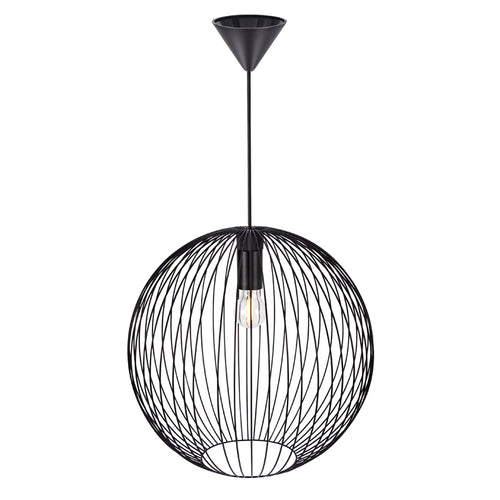 Nordlux Beroni Hanglamp - Ø45cm - E27 - Zwart