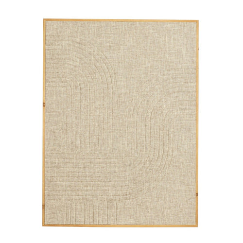 Mica Decorations Mista Wanddecoratie - L60 x B3 x H80 cm - 100% FSC - Mdf - Bruin