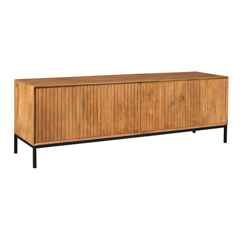 StarFurn Tv-meubel Madison - Naturel Hout - 165x45x55cm