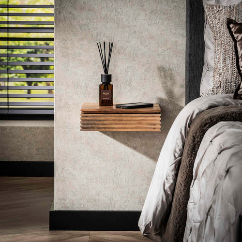 Giga Meubel Nachtkastje Layer XS - Naturel - Set van 2 - 30x25x8cm