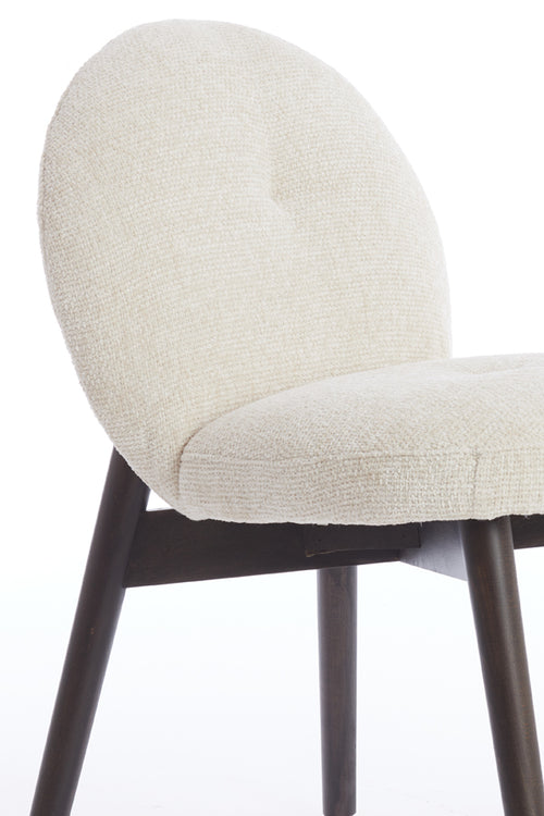 Light & Living eetkamerstoel SINOSA - 59x50x83cm - wit - Set van 2 - vtwonen shop