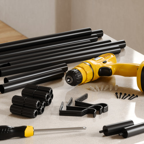 Umbra Zen uitschuifbare gordijnroede (diameter 2,5 cm) - vtwonen shop