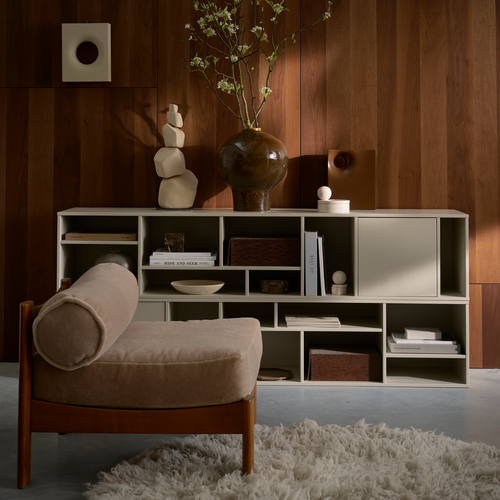 vtwonen letterba(n)k XL wandmeubel - Grenen - Dust - 40x194x40 - vtwonen shop