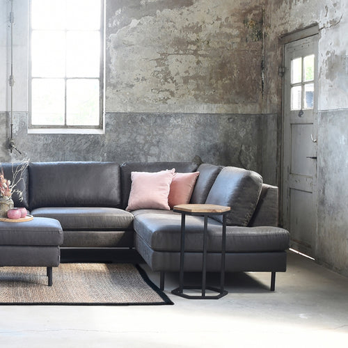 Label51 Bijzettafel Slide - Mangohout - 40x40x62cm - vtwonen shop