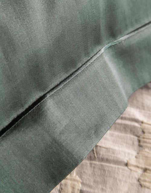 Essenza Aziza dekbedovertrek - Eenpersoons – 140x200/220 cm - Balsam green