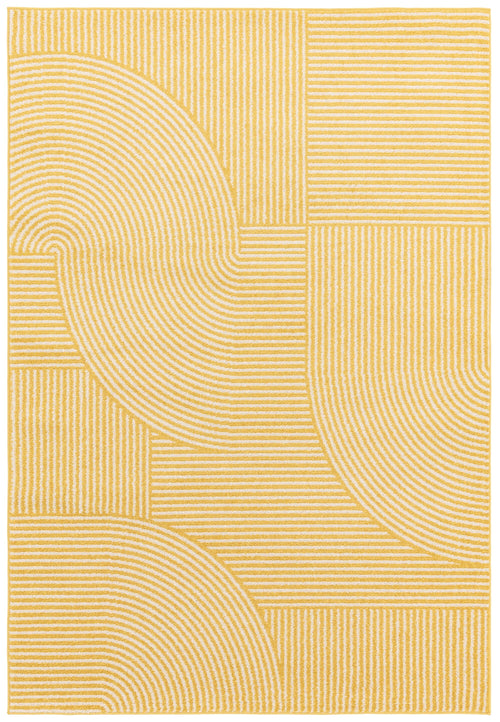 Vloerkleed Easy Living Muse Yellow Geometric Rug MU18 200x290 cm - vtwonen shop