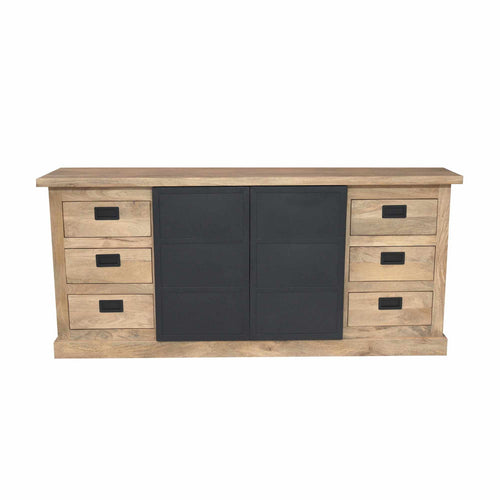 Starfurn Dressoir Noa - Naturel Hout - 200x45x90cm