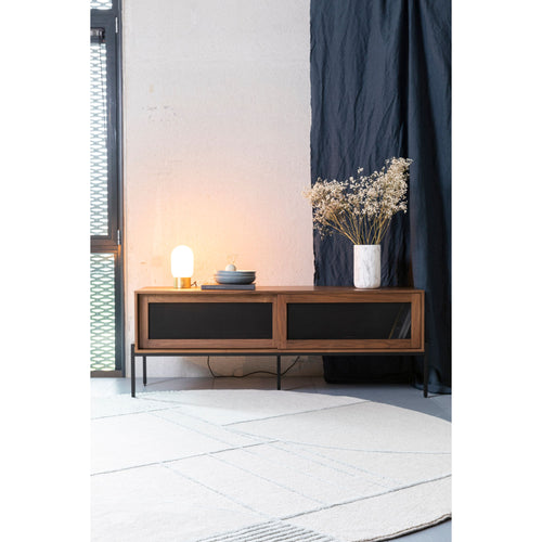 Zuiver Bliss Rond Vloerkleed '240 Grijs/Blauw - vtwonen shop