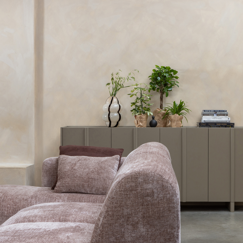 WOOOD dressoir Basu - Grenen - Mud - 85x200x46