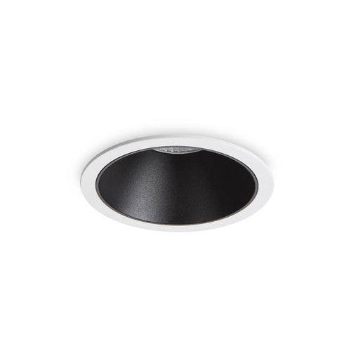 Ideal Lux Game - LED 1 Licht Inbouwspot Wit Zwart